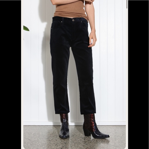 GOLDSIGN LOW SLUNG JEAN - DARKEST Navy - Picture 5 of 6